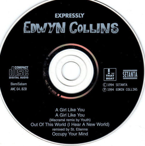 Edwyn Collins : A Girl Like You (Maxi-Single)