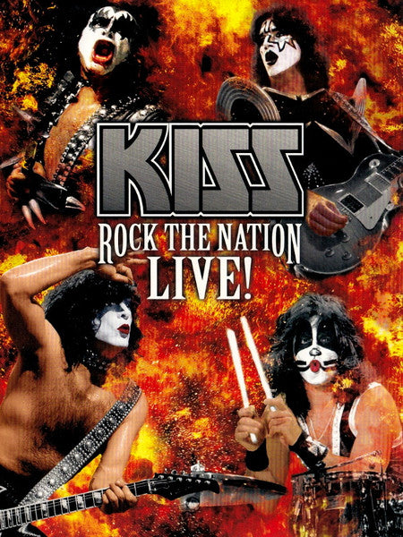 Kiss : Rock The Nation Live! (DVD-Video,NTSC)