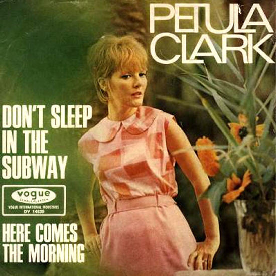Petula Clark : Don't Sleep In The Subway (7",45 RPM,Single,Repress)