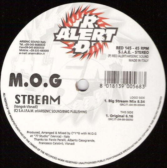 M.O.G : Stream (12",45 RPM)