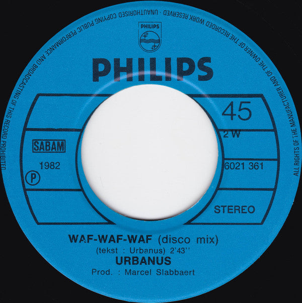 Urbanus : Hittentit (7",45 RPM,Single)