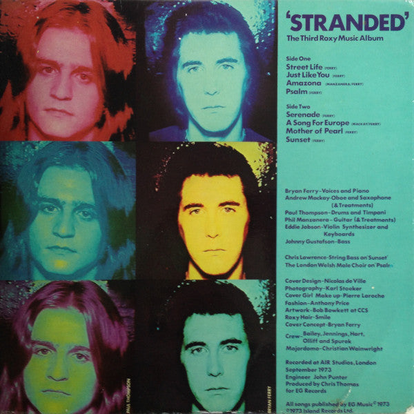 Roxy Music : Stranded (LP,Album)
