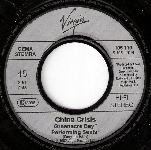 China Crisis : Christian (7",45 RPM,Single,Stereo)
