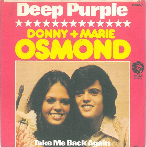 Donny & Marie Osmond : Deep Purple (7",Single,45 RPM)