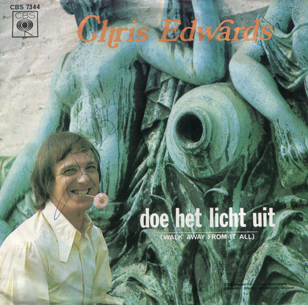 Chris Edwards (10) : Nini Chérie / Doe Het Licht Uit (7",45 RPM,Single)