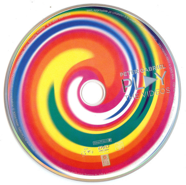 Peter Gabriel : Play The Videos (DVD-Video,Multichannel,PAL)