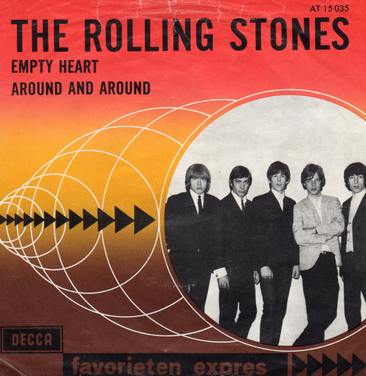 Rolling Stones, The : Empty Heart / Around And Around (7",45 RPM,Single,Mono)