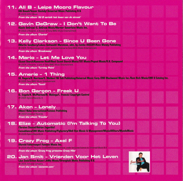 Various : Radio 538 - Hitzone - Best Of 2005 (Compilation)