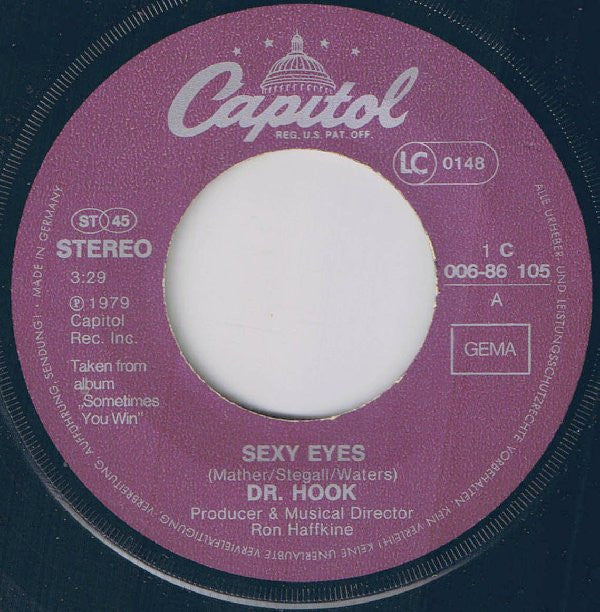 Dr. Hook : Sexy Eyes (7",Single,45 RPM)