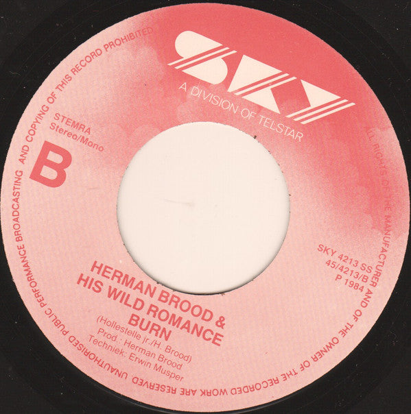 Herman Brood & His Wild Romance : Lady Killer  (7",45 RPM,Single)