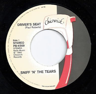 Sniff 'n' The Tears : Driver's Seat (7",45 RPM,Single,Reissue)