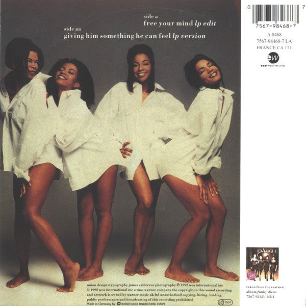 En Vogue : Free Your Mind / Giving Him Something He Can Feel (7",Single,Stereo)