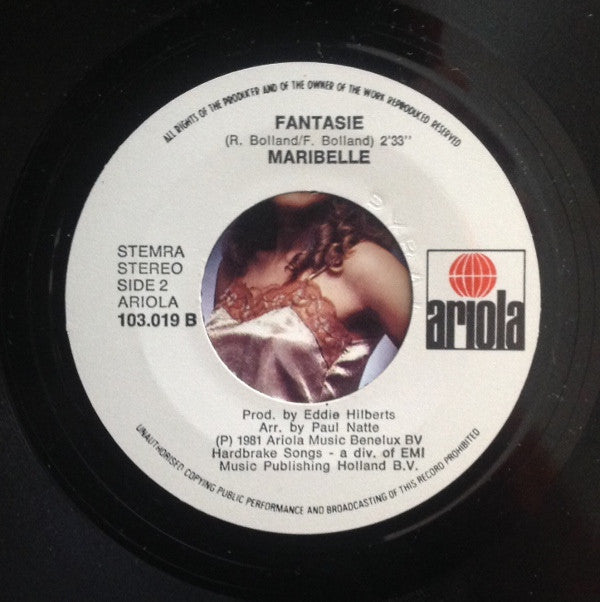 Maribelle : Marionette (7",45 RPM,Single,Stereo)