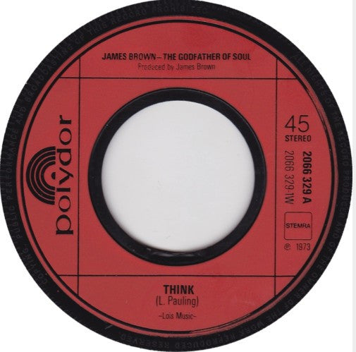 James Brown : Think / Something (7",Single,45 RPM)