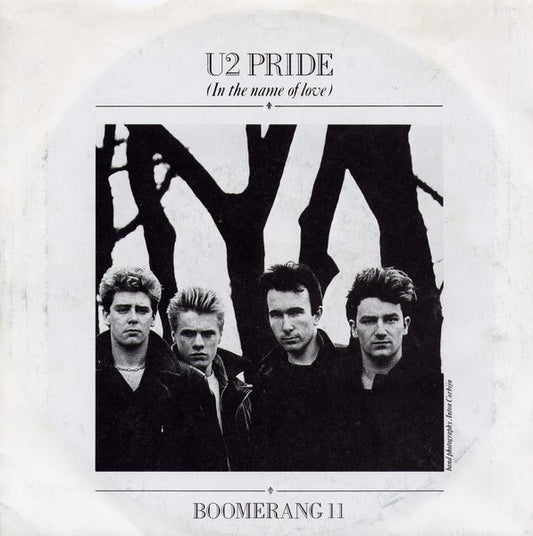 U2 : Pride (In The Name Of Love) (7",45 RPM,Single,Stereo)