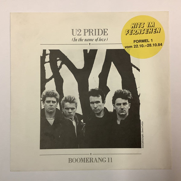 U2 : Pride (In The Name Of Love) (7",45 RPM,Single,Stereo)