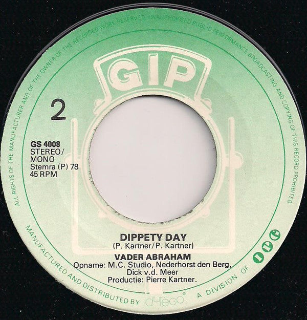 Vader Abraham Met Smurfs (2), The m.m.v. 5 PK : Nee Daar Trappen We Niet In (7",45 RPM,Single)