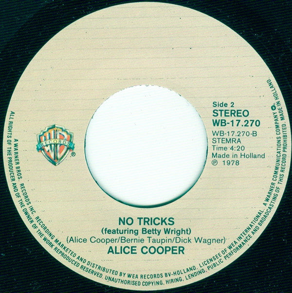 Alice Cooper (2) : How You Gonna See Me Now (7",45 RPM,Single)