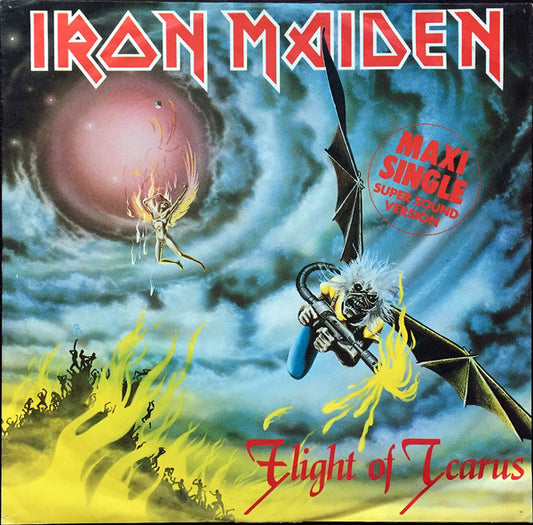 Iron Maiden : Flight Of Icarus  (12",45 RPM,Maxi-Single)