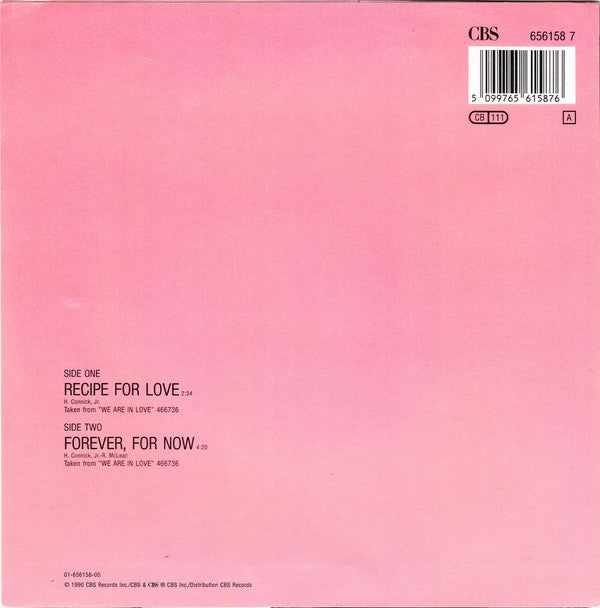 Harry Connick, Jr. : Recipe For Love (7",Single,45 RPM)