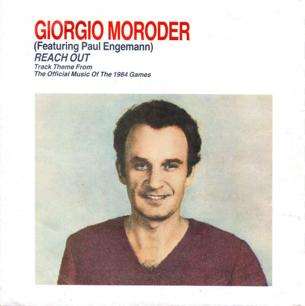 Giorgio Moroder Featuring Paul Engemann : Reach Out (7",45 RPM,Single)