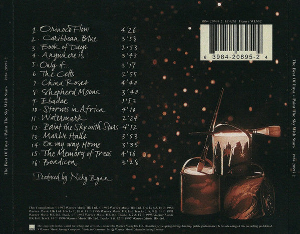 Enya : Paint The Sky With Stars - The Best Of Enya (Compilation,Repress)