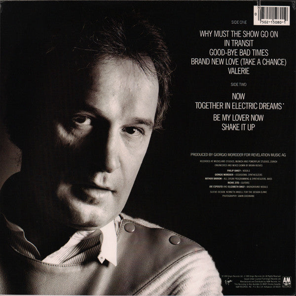 Philip Oakey & Giorgio Moroder : Philip Oakey & Giorgio Moroder (LP,Album)