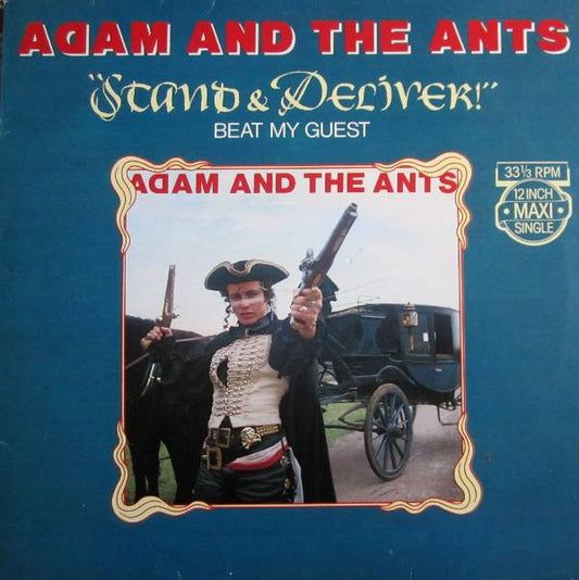 Adam And The Ants : Stand & Deliver! (12",33 ⅓ RPM,Maxi-Single)