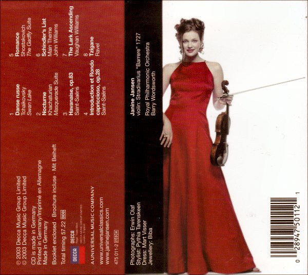 Janine Jansen : Janine Jansen (Album)