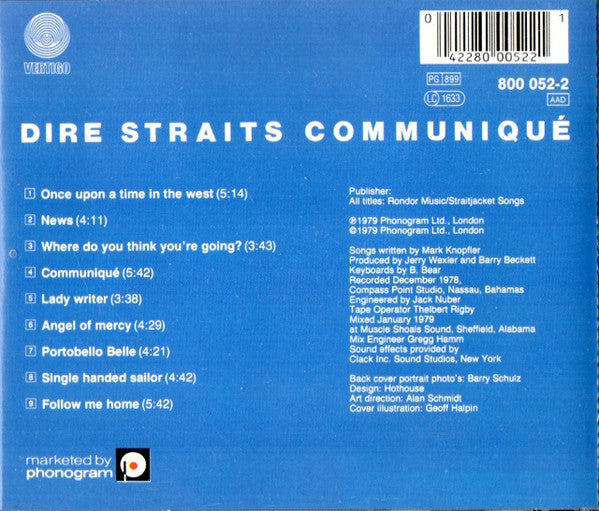 Dire Straits : Communiqué (Album,Reissue)