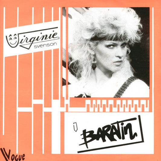 Virginie Svenson : Baratin (7",45 RPM,Single)