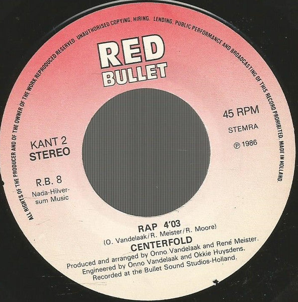 Centerfold : Radar Love (7",45 RPM,Single,Stereo)