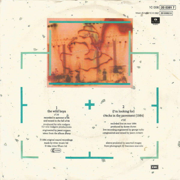 Duran Duran : The Wild Boys (7",45 RPM,Single,Stereo)