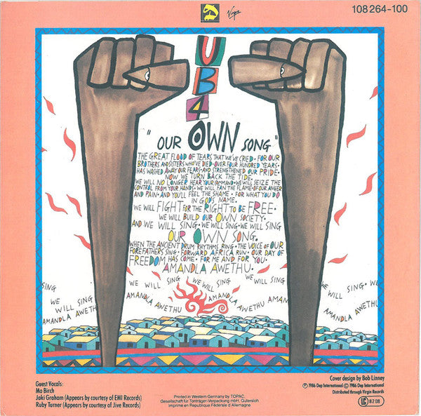 UB40 : Our Own Song (7",45 RPM,Single)