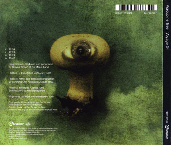Porcupine Tree : Voyage 34 (Compilation,Remastered,Reissue)