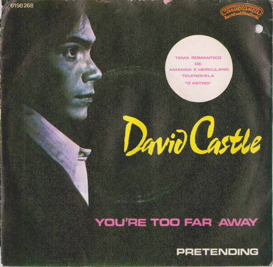 David Castle : You're Too Far Away / Pretending (7",45 RPM)