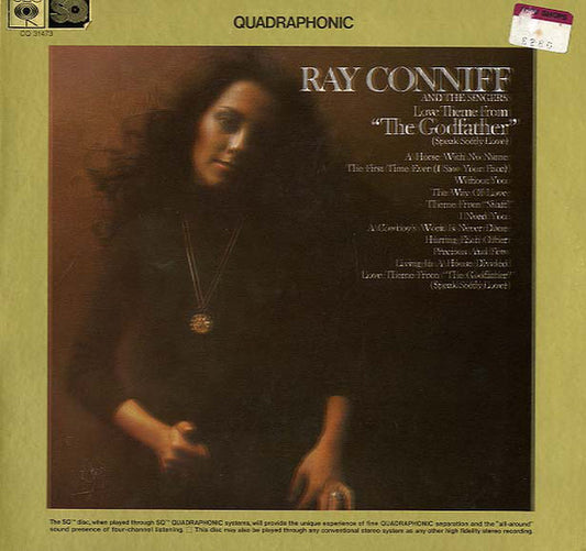 Ray Conniff And The Singers : Love Theme From "The Godfather" (Speak Softly Love) (LP,Album,Quadraphonic)