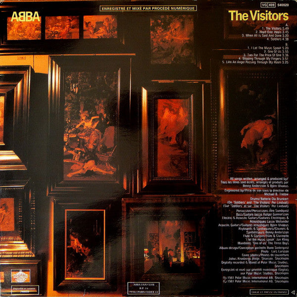ABBA : The Visitors (LP,Album)