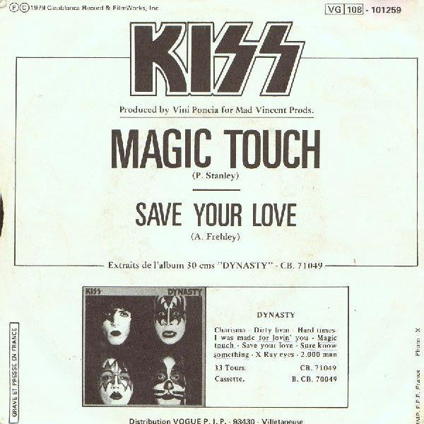 Kiss : Magic Touch (7",45 RPM,Single)