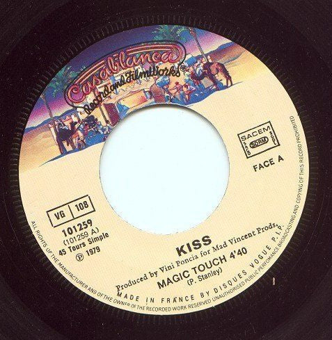 Kiss : Magic Touch (7",45 RPM,Single)