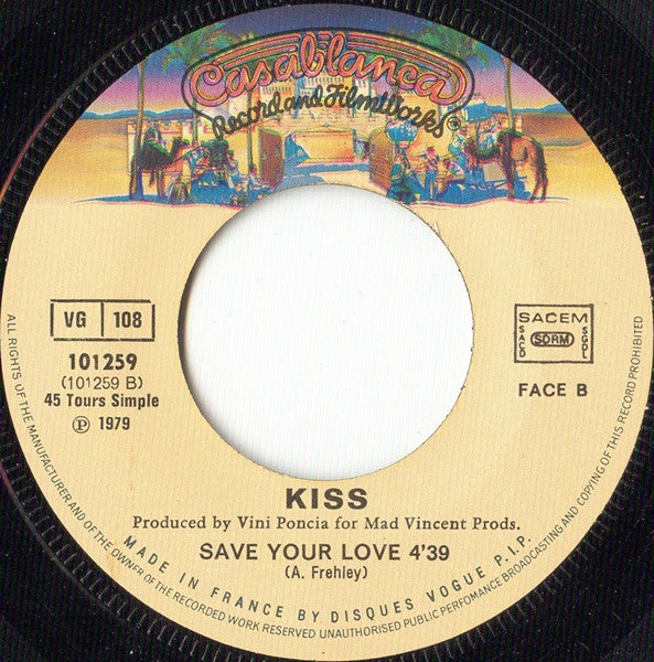 Kiss : Magic Touch (7",45 RPM,Single)