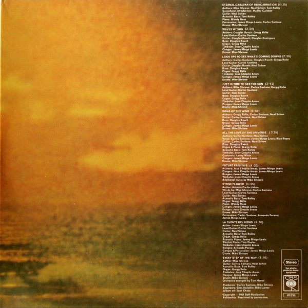 Santana : Caravanserai (LP,Album,Stereo)