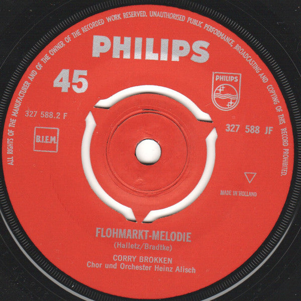 Corry Brokken : Glück Und Glas / Flohmarkt-Melodie (7",45 RPM,Single)