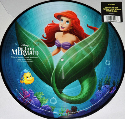 Various : The Little Mermaid (Original Motion Picture Soundtrack) (LP,Album,Picture Disc,Reissue)