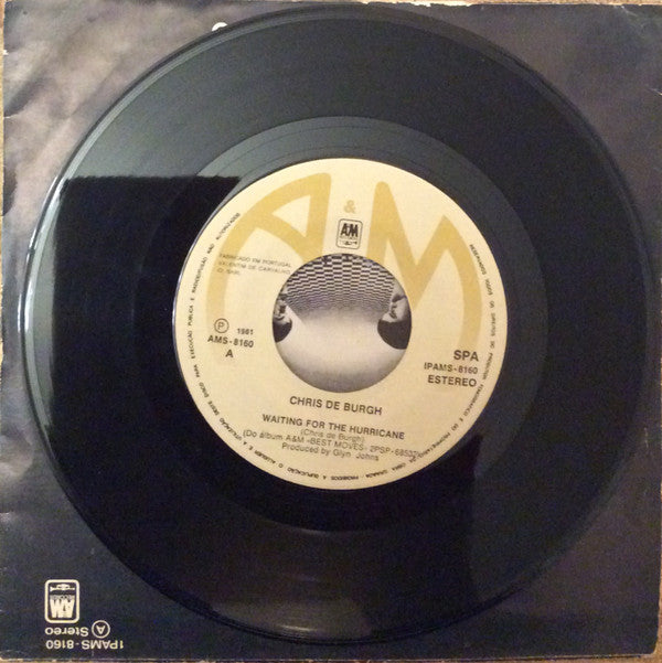Chris de Burgh : Waiting For The Hurricane (7",45 RPM,Single)
