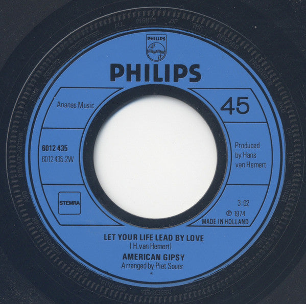 American Gypsy : Angel Eyes (7",Single,45 RPM)