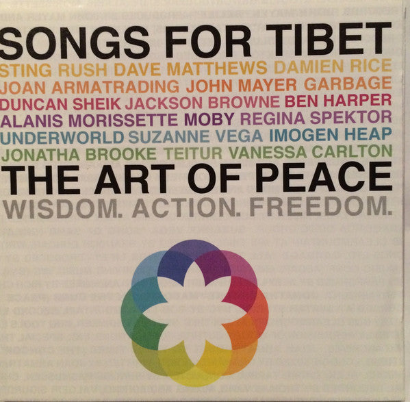 Various : Songs For Tibet: The Art Of Peace (Wisdom. Action. Freedom.) (Compilation)