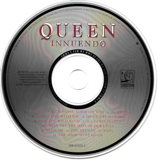 Queen : Innuendo (Album,Stereo)