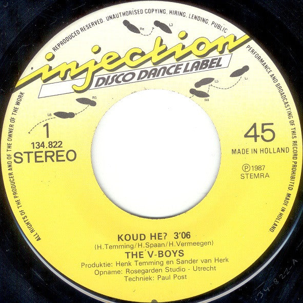 V-Boys, The : Koud Hè (7",Single,45 RPM)