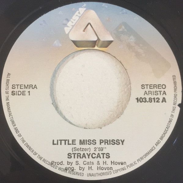 Stray Cats : Little Miss Prissy (7",45 RPM,Single)